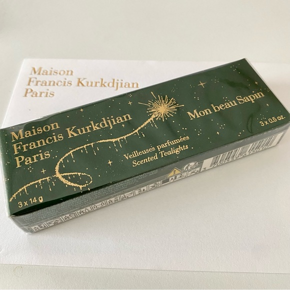 Maison Francis Kurkdjian Other - Mon beau Sapin Tealight Candles (3x14g) by Maison Francis Kurkdjian Paris